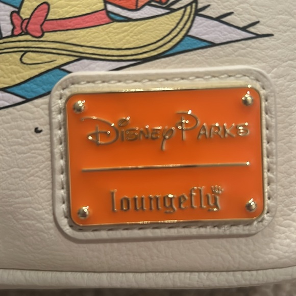 Disney Mickey & Minnie Loungefly🧡 NWT backpack w/ glow in the dark detail - Picture 5 of 6
